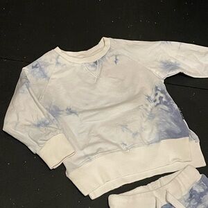 Little Bipsy Blue Marble Sweatsuit 18-24 months